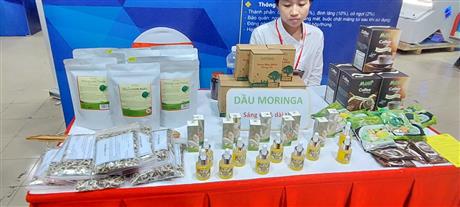 Techmart Nông nghiệp & Công nghệ sau thu hoạch: Đa dạng các sản phẩm tốt cho sức khỏe từ chùm ngây